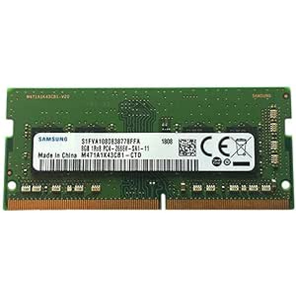 Samsung Arbeitsspeicher, 8GB, DDR4, PC4-21300, 2666 MHz, 260 PIN SODIMM, 1,2 V, CL 19, klēpjdatora RAM, Speichermodul