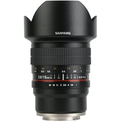 Samyang 10 mm F2.8 manuālā fokusa objektīvs mikro četrām trešdaļām