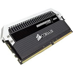 Corsair Dominator Platinum DDR4 Hochleistungs-Arbeitsspeicher komplekts (mit Dominator Airflow RGB LED Kühler, 16GB (2x8GB) 3600 MHz C18 XMP 2.0)