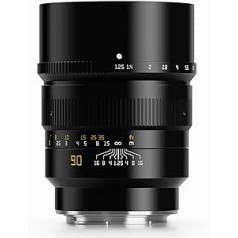 TTTartisan 90 mm F1.25 kameras objektīvs Nikon Z-Mount, piemērots fokusa attālumam portretiem