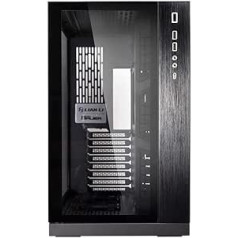 Lian Li PC-O11DX 011 dinamiska rūdīta stikla priekšējais korpuss SECC ATX Mid Tower spēļu datora korpuss, melns