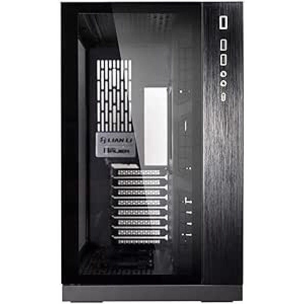 Lian Li PC-O11DX 011 dinamiska rūdīta stikla priekšējais korpuss SECC ATX Mid Tower spēļu datora korpuss, melns