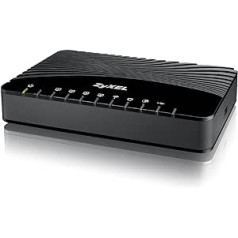 Zyxel VDSL2 belaidis modemas su maršrutizatoriumi ir 4FE-LAN prievadais, 1 USB prievadas WLAN 802.11n 2x2, IPv6, Bridge-Modus, DE versija [VMG1312-B30A]