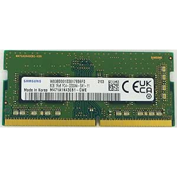 „SpotMarket“ 8 GB DDR4 3200 MHz PC4-25600 1,2 V 1Rx8 260 kontaktų SODIMM nešiojamojo kompiuterio RAM atminties modulis M471A1K43EB1-CWE