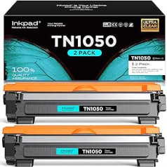 iNKPAD TN1050 TN-1050 tonera kasetnes, kas saderīgas ar Brother DCP-1612W HL-1110 HL-1210W HL-1212W DCP-1510 DCP-1512 DCP-1610 DCP-1610W MFC-1810 MFC-ck-10