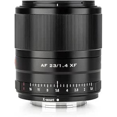 VILTROX 23 mm F1.4 X Autofokuss APS-C Lielas apertūras acu fokusa objektīvs Fujifilm X-Mount kamerai X-T1 X-T2 X-T3 X-T4 X-T10 X-T30 X-T100 X-T200 X-S10 X -A1 X-A2 X-A3 X-A5 X-A7 X-A10 X-A20