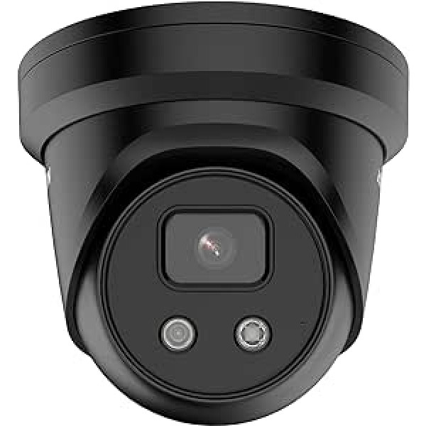 Hikvision Juoda IP kupola kamera DS-2CD2346G2-IU F2.8