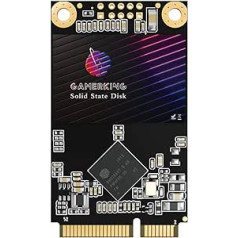 GamerKing SSD Msata 256 GB iekšējais cietvielu disks galddatoriem klēpjdatoriem SATA III 6 Gb/s 1TB 512 GB 128 GB 64 GB augstas veiktspējas cietais disks (256 GB, MSATA)