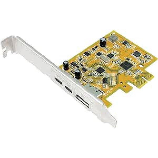 Sunix UPD2018 PCI Express karte, USB 3.1 C Female, USB-C DP Alt režīms