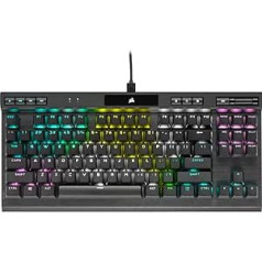 Corsair K70 RGB TKL čempionu sērija — Cherry MXSpeed (CH-9119014-NA), melns