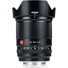 VILTROX 13 mm F1.4 E STM objektīvs Autofokuss APS-C īpaši plata leņķa objektīvs Sony E-Mount kamerai A7R A7RIII A7III A7RⅡ A7Ⅱ A7S A7R A7 A9 A9II A6500 A6400 A6300 A6000 Black