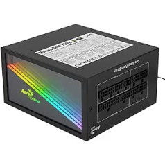 Aerocool MIRAGEGOLD 750W moduļu datora barošanas avots RGB, 80 Plus Gold, japāņu kondensatori