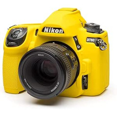 easyCover — silikona kameras aizsargvāciņš priekš Nikon D780, dzeltens