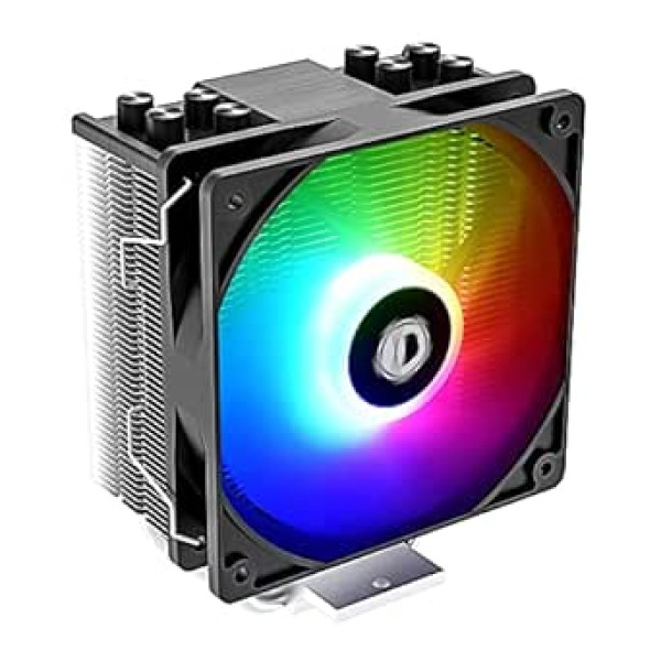 ID-COOLING SE-214-XT ARGB CPU dzesētājs 4 Heatpipes CPU gaisa dzesētājs ARGB Light Sync ar mātesplati (5V 3-Pin Connector) CPU ventilators Intel/AMD, LGA 1700 Saderīgs ar galddatoru