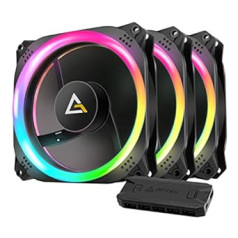 Antec Prizm 120 ARGB 3+2+C 120mm 3-pack LED kontrolieris