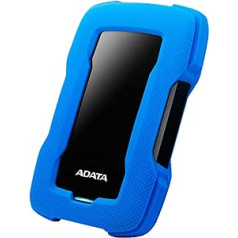 'Adata Hd330 2000 Gb blau Externe Festplatte – Externe Festplatten (2000 Gb, 2, 5, Micro B, 3.0 (3.1 Gen 1), Stromversorgung durch USB blau)