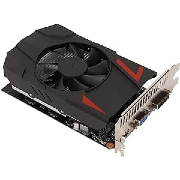 Zunate GTX 650 2GB GDDR5 128Bit PCIE X16 3.0 Gaming Graphics Cards HDMI DVI VGA Big Power Fan for DirectX 12 Computer Case