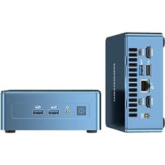 GEEKOM NUC Mini PC Mini IT13, 13. paaudzes Intel i7-13620H (10 kodoli, 16 pavedieni, līdz 4,9 GHz) mini dators, 32 GB un 1 TB Windows 11 Pro, mini galddatora atbalsts Wi-Fi 6E/Bluetooth 5.2/USB 4. 8 TŪKSTOŠI