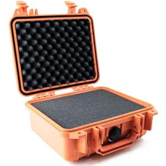 Peli 1200 Case with Foam - Orange