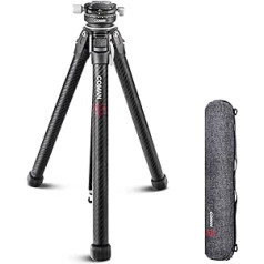 COMAN Zero X Lightweight Travel Tripod Full Carbon Professional Outdoor Tripod Monopod with Panoramic Ball Head Tripod Camera Tripod