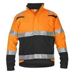 Hydrowear 043612OB, MINSK Work Summer Jacket Multi Inherent Signal Orange/Black, Izmērs 46