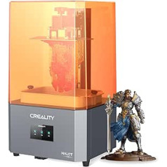 Creality Resin 3D printeris Halot Play, 4K izšķirtspēja 8,9 collu vienkrāsains LCD UV gaismā rūdīts 3D sveķu printeris ar augstas precizitātes integrētu vieglas ātrās drukāšanas drukas izmēru 7,55 x 4,72 x 7,87 collas