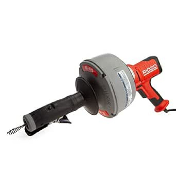 RIDGID 63698 K-45AF5 220-240 drenāžas atbloķētājs ar AK spraudni — automātiska padeves iekārta