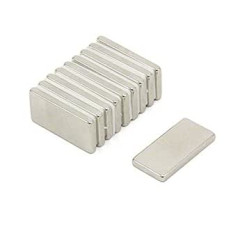 Magnet Expert® 20 x 10 x 2 mm biezs N42 neodīma magnēts — 2,1 kg vilkme (200 gab. iepakojumā)