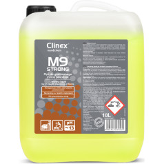 CLINEX M9 Stiprus 10L skystis, skirtas stipriai nešvarių grindų valymui