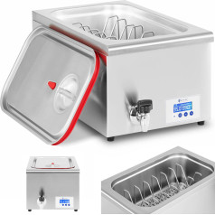 Sous Vide cirkulācijas sūknis, zemas temperatūras gatavošanas iekārta 30-95 C, 24 l, 700 W