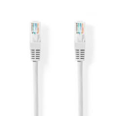 Nedis CCGT85100WT20 Cat 5e UTP Network Cable 2m