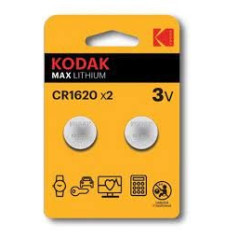 Kodak Lithium CR1620 / 3V Batteries (2pcs)