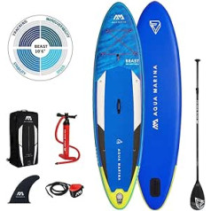 AM AQUA MARINA SUP aufblasbar Beast polivinilchloridas (PVC)