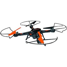 XciteRC 15002210 – RC Quadrocopter – Rocket 260 3D, 4 kanalų RTF Drohne su 0,3 MP kamera, schwarz