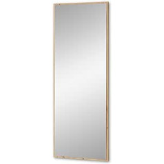 BARI sieninis veidrodis iš Artisan Oak Look, FSC sertifikuotas, stačiakampis prieškambario ir drabužių spintos veidrodis, 44 x 117 x 2 cm (P x A x A)