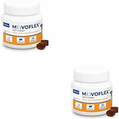 Movoflex Soft Chews | Double Pack | 2 x 30 gab | Suņiem no 15 kg līdz 35 kg | Papildbarība | Locītavu veselības atbalsts | Lai uzturētu locītavu struktūras