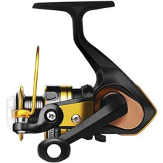 caihuashopping Angelrolle Typ Black Fishing Rolle Alle-Metall Edelstahl Angelrolle Meer Angelköder Doppelwelle Links und rechts Angelrolle Spinnrolle (Izmērs: 5000.sērija)