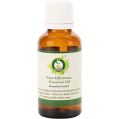 RV Essential Pure Olibanum ēteriskā eļļa 50 ml (1,69 unces) - Boswellia Carterii (100% tīra un dabiska ar tvaiku destilēta) tīra olibāna ēteriskā eļļa