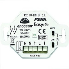 peha Honeywell D 452 FU-EBI JR OT Unterputz-Jalousie- und Rollladen-Funkempfänger bidirektional, 2 Kanal für Smarthome Anwendungen