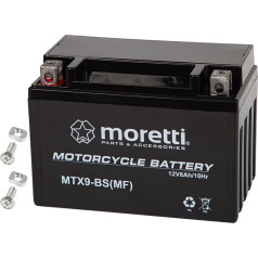 82-350# Motociklu akumulators 12v 8ah mtx9l-bs moretti