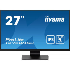 27 collu monitors t2752msc-b1 10 pt. poj,ips,hdmi,dp,2x2usb(3.2),2x1w400cd/m2,7h,