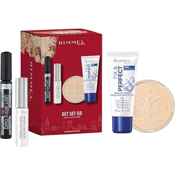 Rimmeluk Rimmel London Get Set Go dāvanu komplekts