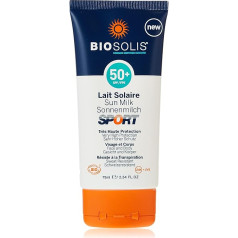 Biosolis Ekologiškas losjonas nuo saulės Sport Extreme SPF 50+, 75 ml