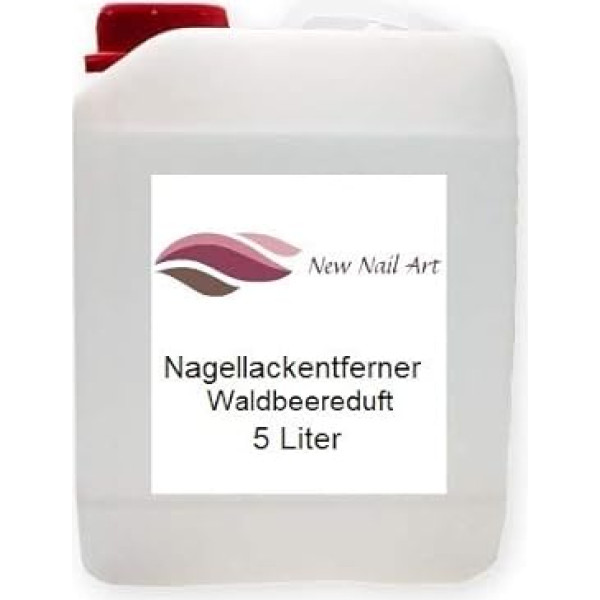 New Nail Art Nagu lakas noņemšanas līdzeklis 5000ml / 5L kannas acetona uzpildes pudele nagu lakas noņemšanai