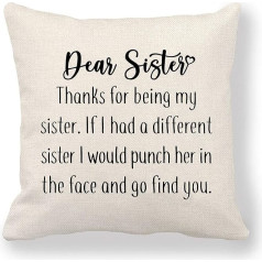 SisterDovanos iš sesers brolio, juokinga dovana, seserys, draugystė, gimtadienio dovanos, idėjos geriausiai seseriai, moterims, sielai, nebiologinei seseriai,