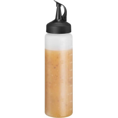 MIGHTY STRONG 3 шт. бутылки для специй, 237 мл, удобное разливание соусов, бутылки для соусов с герметичной защелкой, пластиковые бутылки для соусов,