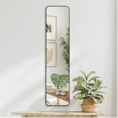 Americanflat 36x150 cm spogulis pilnā garumā - Sienas spogulis guļamistabai un garais spogulis viesistabai - 1,5 m augsts spogulis pilnā garumā - Liels spogulis