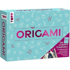 Origami - Nuostabi kūrybinė dėžutė su instrukcijų knyga ir medžiaga