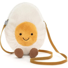 Amuseable Happy Boiled Egg Bag - D: 7 cm x Š: 18 cm x V: 30 cm