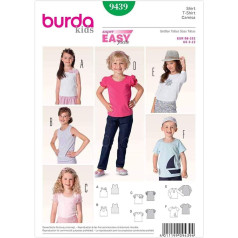 Burda T-kreklu modelis ? Top 9439